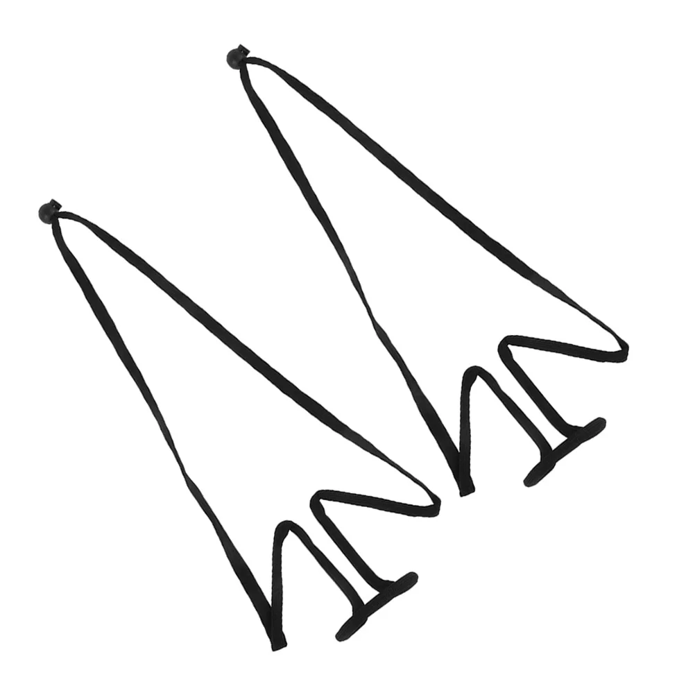 

2pcs Neck Microphone Holder Adjustable For Musician Magician Singer Teacher Stage Performance Portable Stable Hands-Free Mic