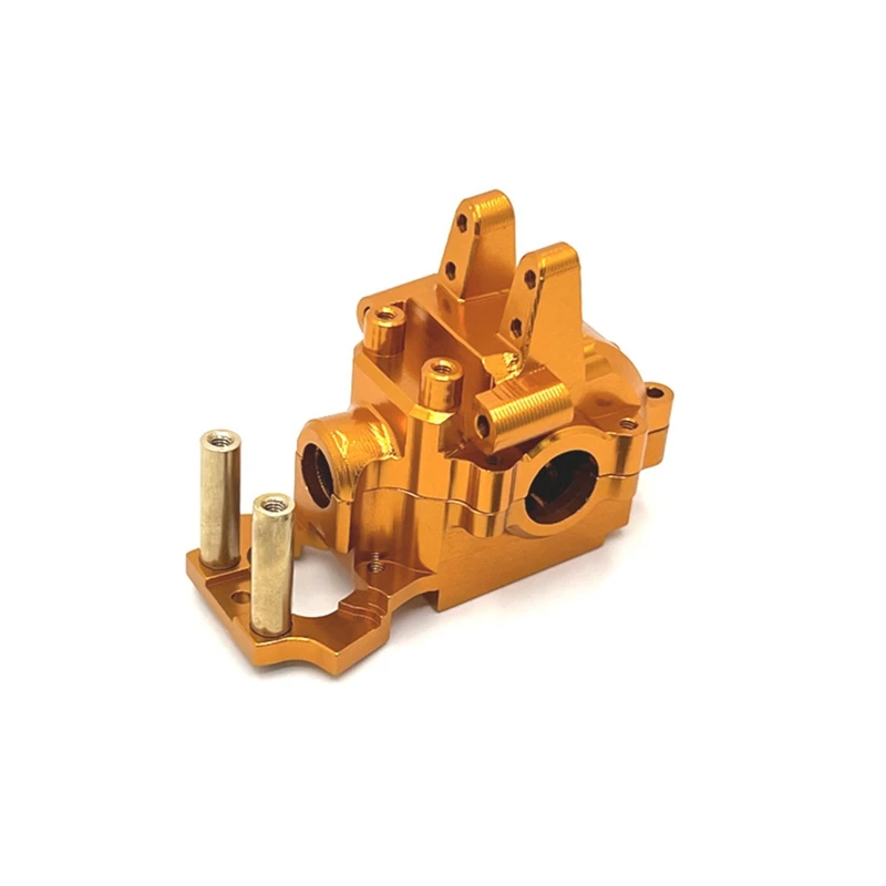 RC Car Upgrade Front Gear Box Housing Gear Box Kit For MJX 1/14 14301 14302 14303 14209 14210 RC Car Upgrade Parts Gold