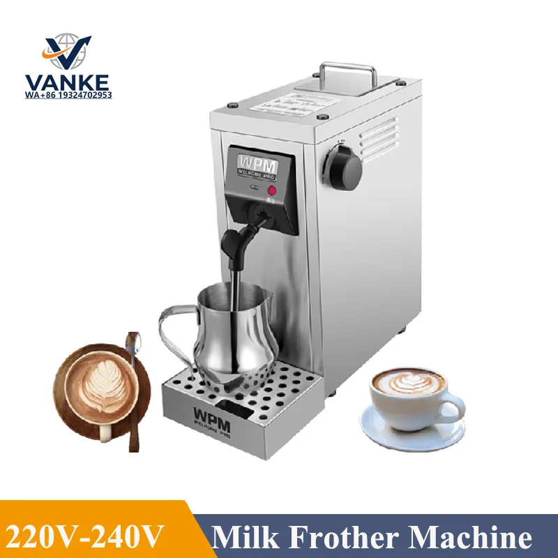 Ste am Milk Frother Home Commercial Profession Pumped Ste am Engine Te a Shop Beverage Heating Coffee Bubble 1450W