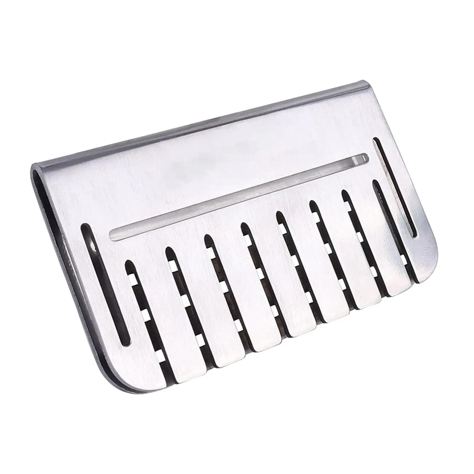 Griddle Grease Gate for Grill Pan Drain Blocker Blocks Food from Falling into Grease Cup Mesh Screen Food Strainer Grease Guard