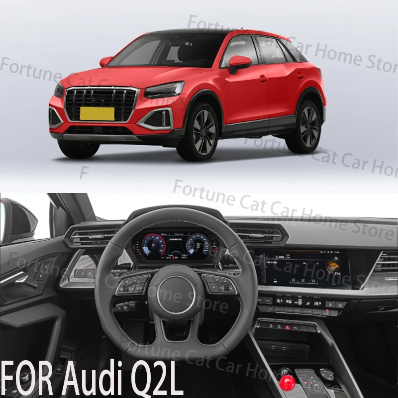 

FOR AUDI Q2 L car BUTTON START Modification of pull rod decorative ball All metal ball tie rod Circular decorative cover