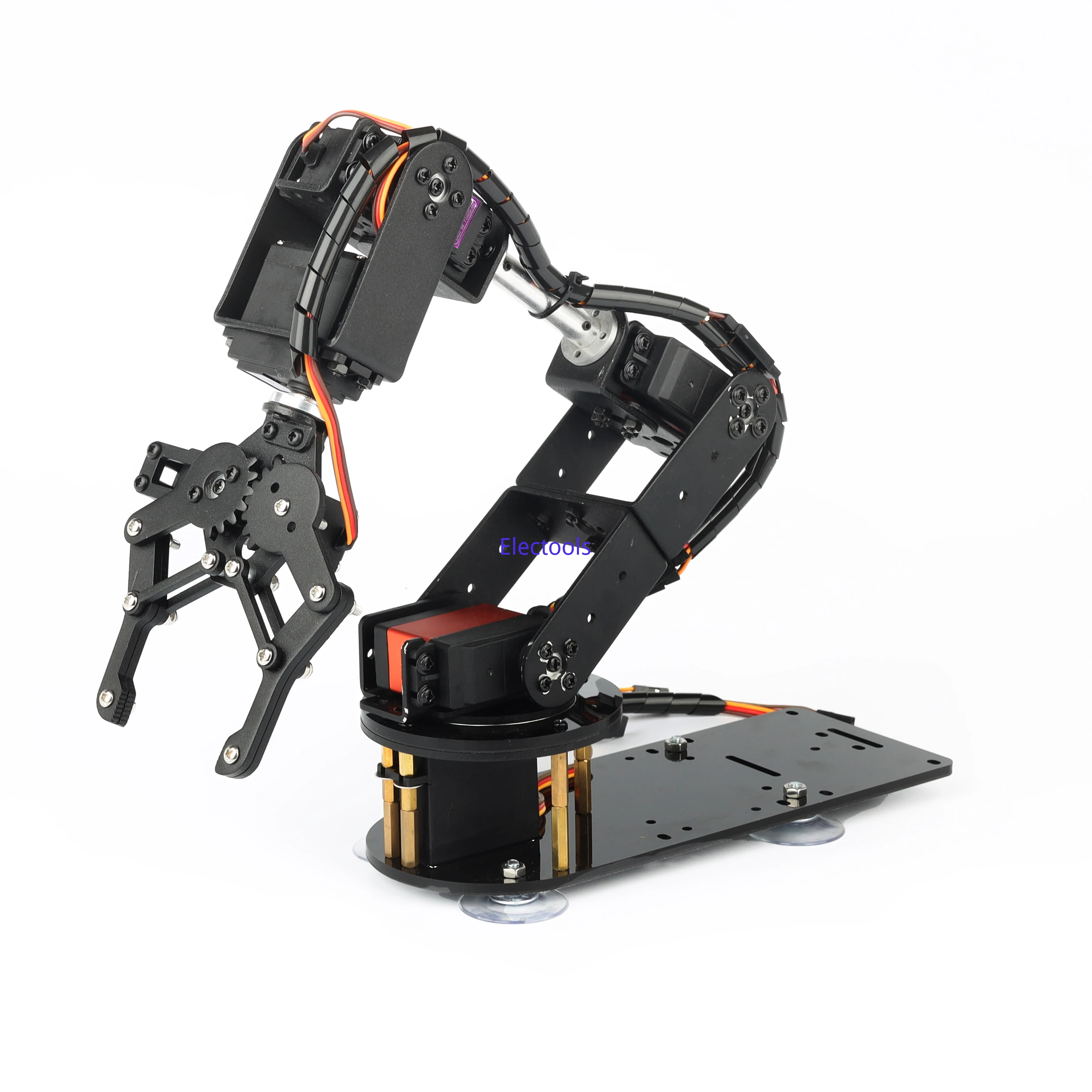 

6 DOF Mechanical Arm Manipulator Arm Multi-degree of Freedom Disc Manipulator Robot Steering Gear