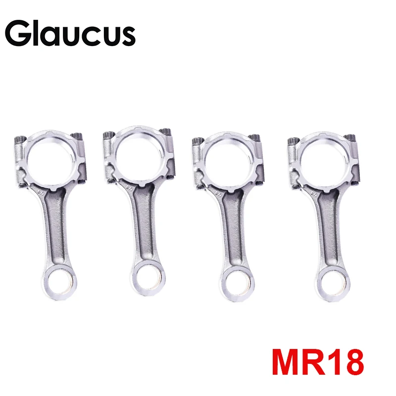 4pcs MR18 MR18DE engine connecting rod for Nissan VERSA TIIDA GRAN LIVINA CUBE TIIDA CUBE 16V 1.8L 06- 12100-ed800 12100ed800