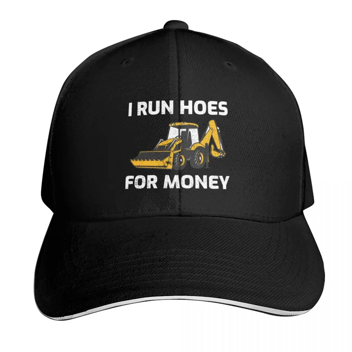 Excavator Backhoe Heavy Equipment Operator Funny Sayings Baseball Cap Lightweight Packable Gift for Him Her Casual Daily Wear