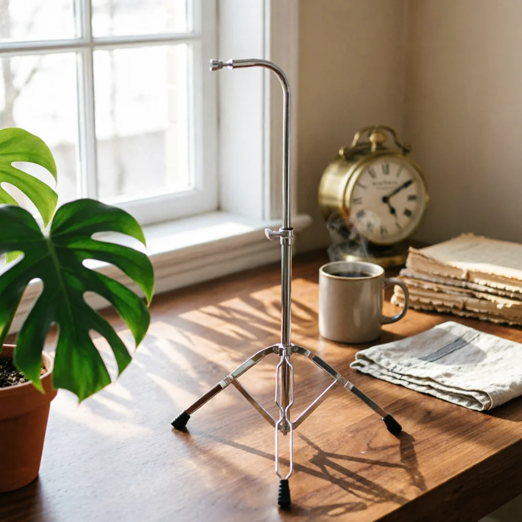 Sound Tree Stand Foldable Sound Tree Rack Chime Stand with Tripod Base Sturdy Stable for Musicians, Meditation, Mindful Movement