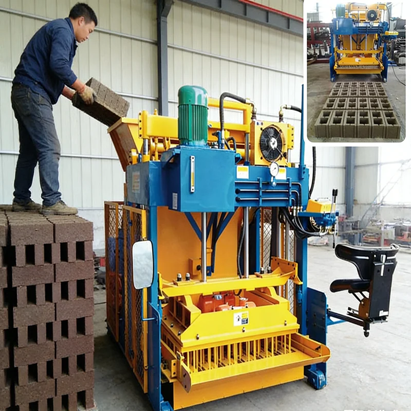 Customized Multifunctional Brick Making Machine Concrete Hollow Block Machine Interlocking Paver Brick Molding Machine Easy Use