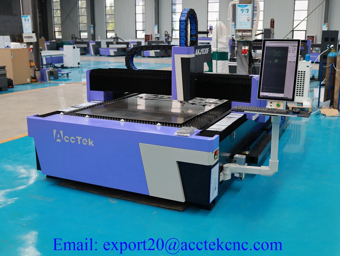 AccTek EU Agent Price 1.5*3m Laser Cutter Machine Metal Cutting Fiber Laser Cutting Machine 6kw 8kw 12kw