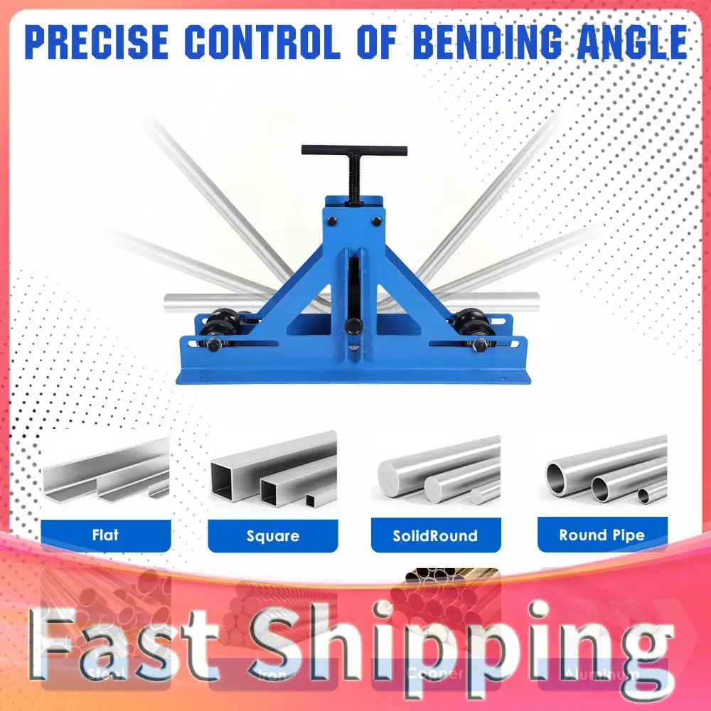 

Manual Tube Roller Bender with 6 Dies Manual Tube Pipe Roller Bender for Mild Steel/Copper/Aluminum