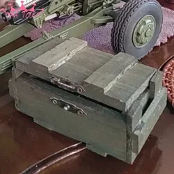 Customs 1/6 Scale Ammunition Box Military Style Wooden Case Model for 12in Action Figures Accessory Toys