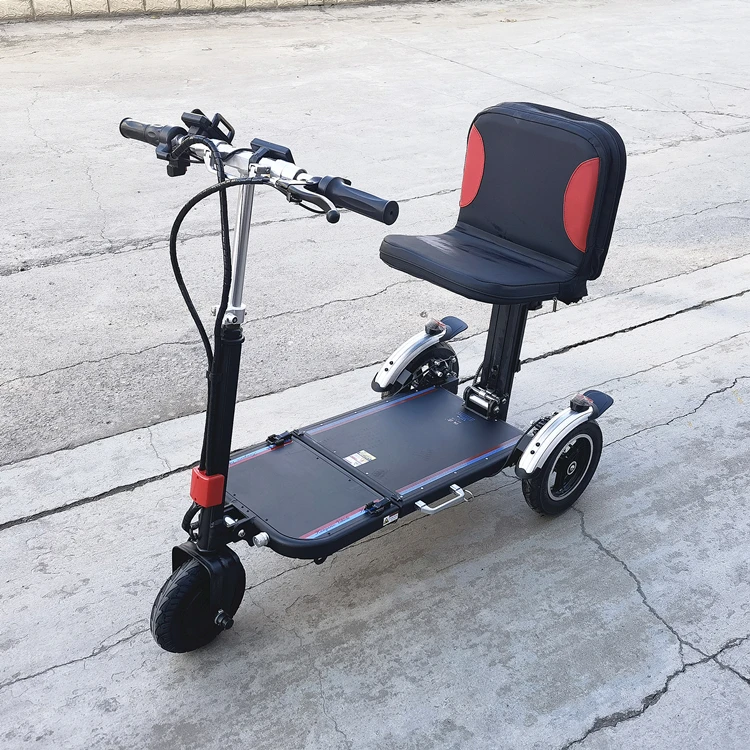 Mini scams électriques pliants pour personnes d'âge moyen et en titane, petits fauteuils roulants électriques pour personnes handicapées