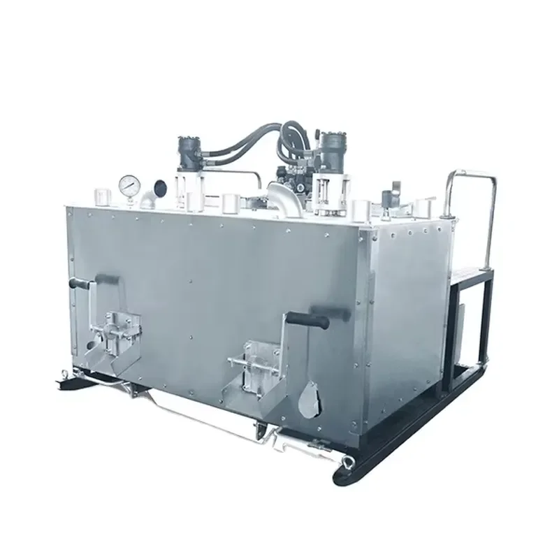 for HEAVSTY HW 500 Hydraulic Double Cylinder Thermoplastic Road Marking Preheater 7.5PS Diesel Engine Imported Pump 200KGx2