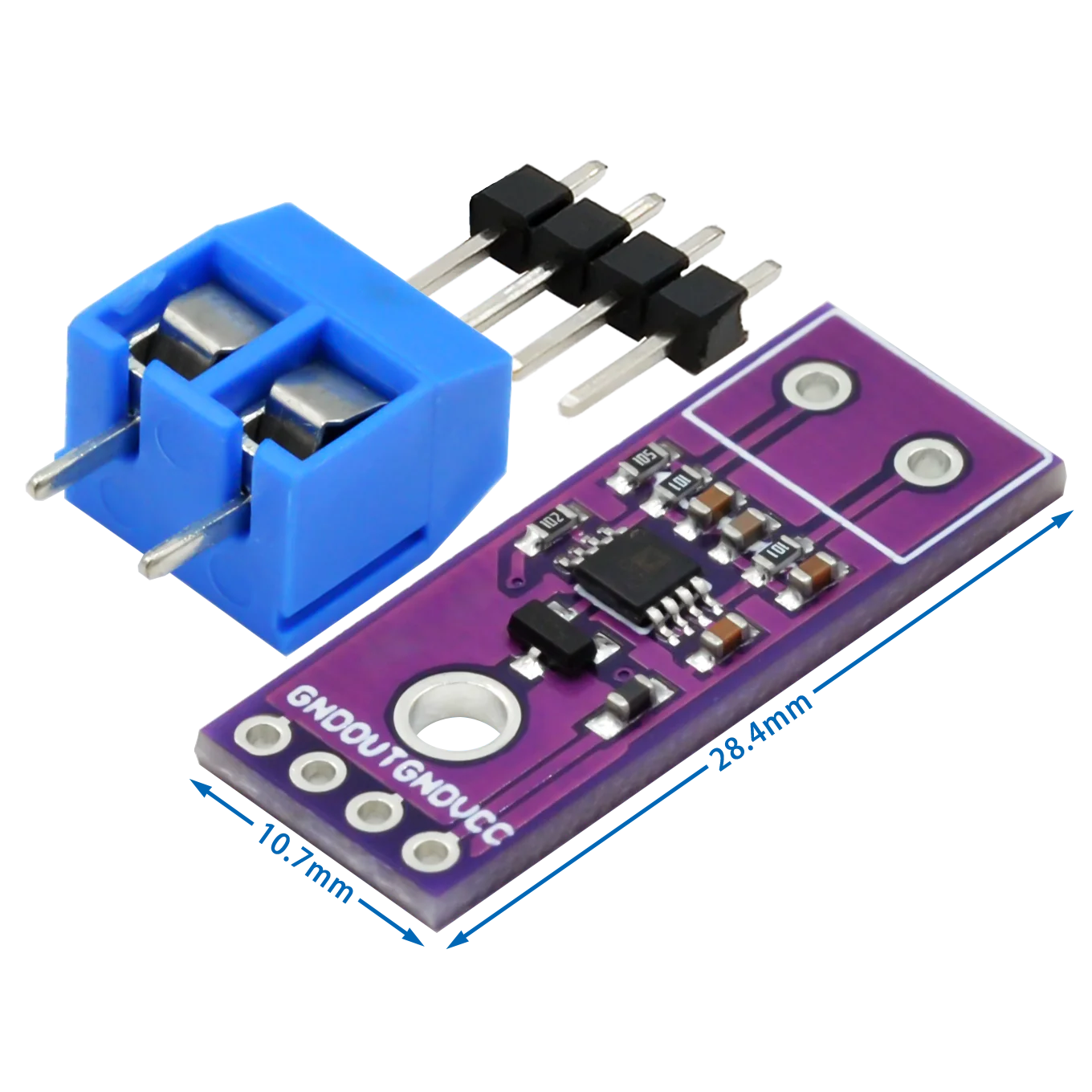 Sortie de Module d'amplificateur de Thermocouple de Type K de précision thermique AD8495 ARMZ