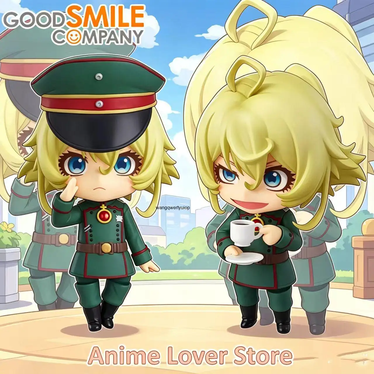 En Stock Good Smile GSC 784 Nendoroid Youjo Senki Tanya Degurechaff Figura de Anime Modelo de Acción Juguetes Coleccionables Regalo