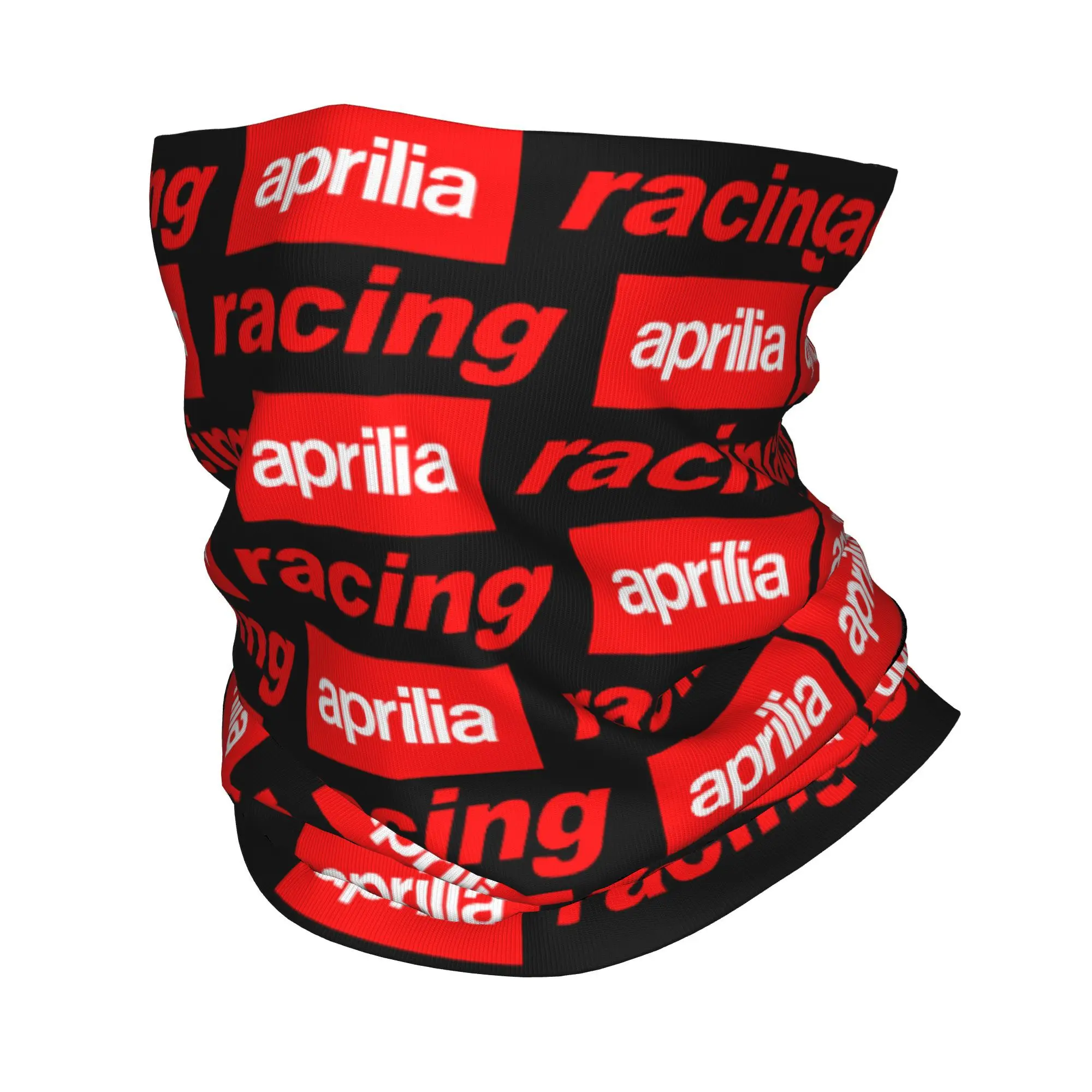 Custom Motorsports Aprilias Racing Bandana Neck Gaiter for Ski Cycling Men Women Wrap Scarf  Headband Warmer