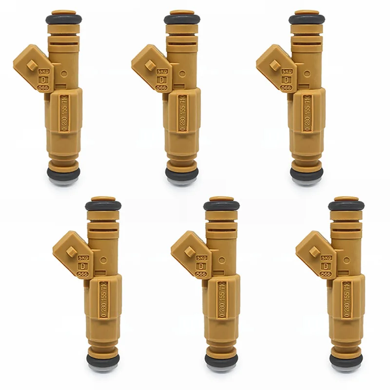 

6Pcs Fuel Injector Injection for Jeep Comanche Wrangler Cherokee FORD Mercury GRAND MARQUIS EXPLORER 0280155710