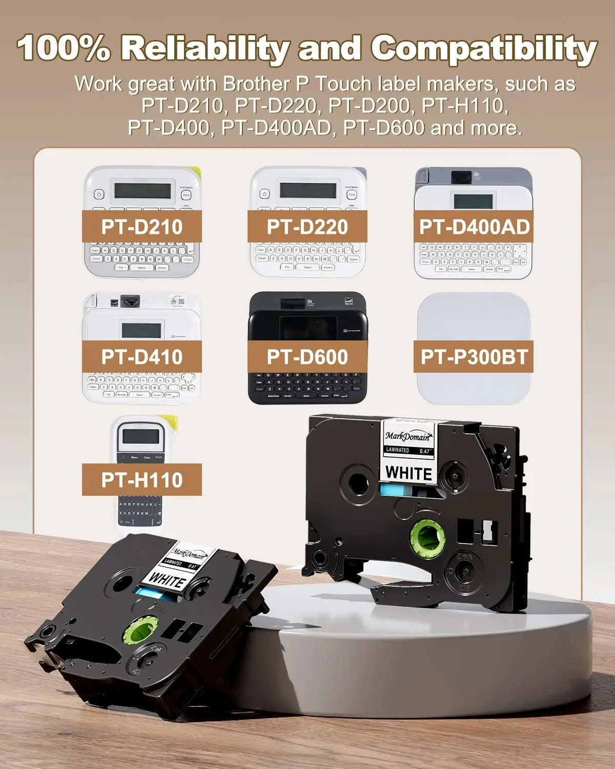 TZE 231 131 631 334 831 Label Tape 31 Colors 12mm Compatible for Brother P-touch Label Printer PT-H110 PT-E105 PT-P710BT PT-D410