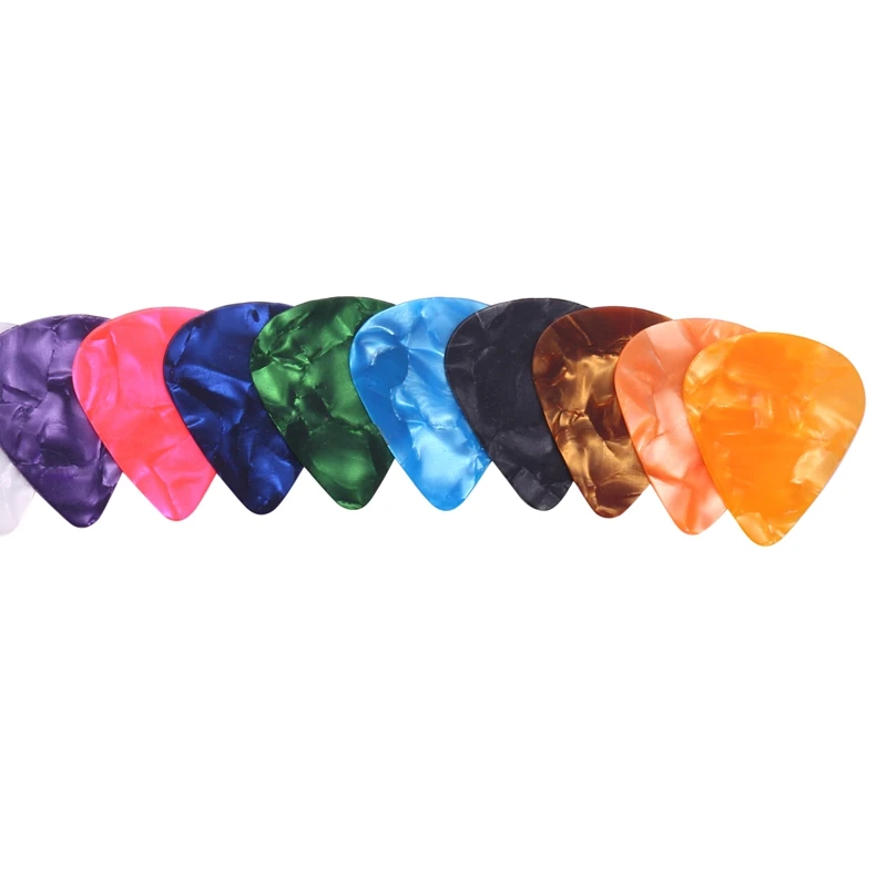 60 Pack Abstract Art Colorful Guitar Picks, Unique Guitar Gift For Bass, Electric & Acoustic Guitars Includes 0.46Mm, 0.71Mm, 0.