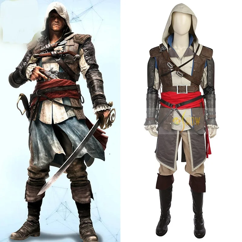 

Hot selling Cosplay Eduard Kenway Cos server game customization