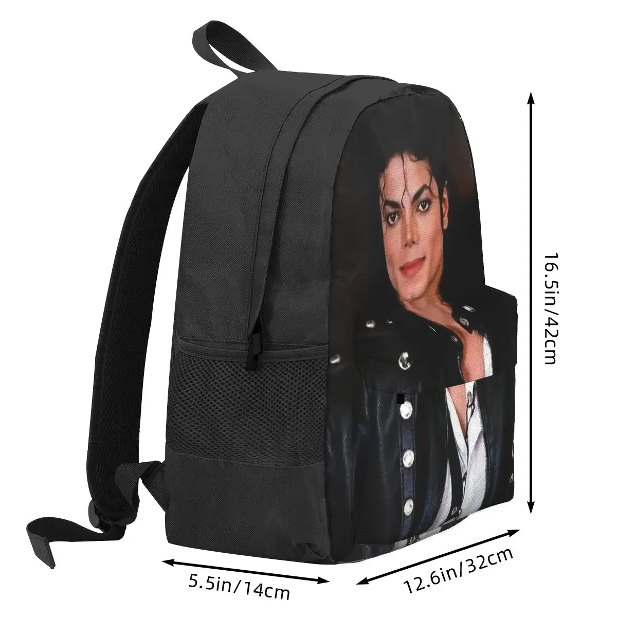 Michael Jackson Backpack Hot Sale Daypack Large Capacity Kids BookBag School Bag Shoulder Bags for Men Women