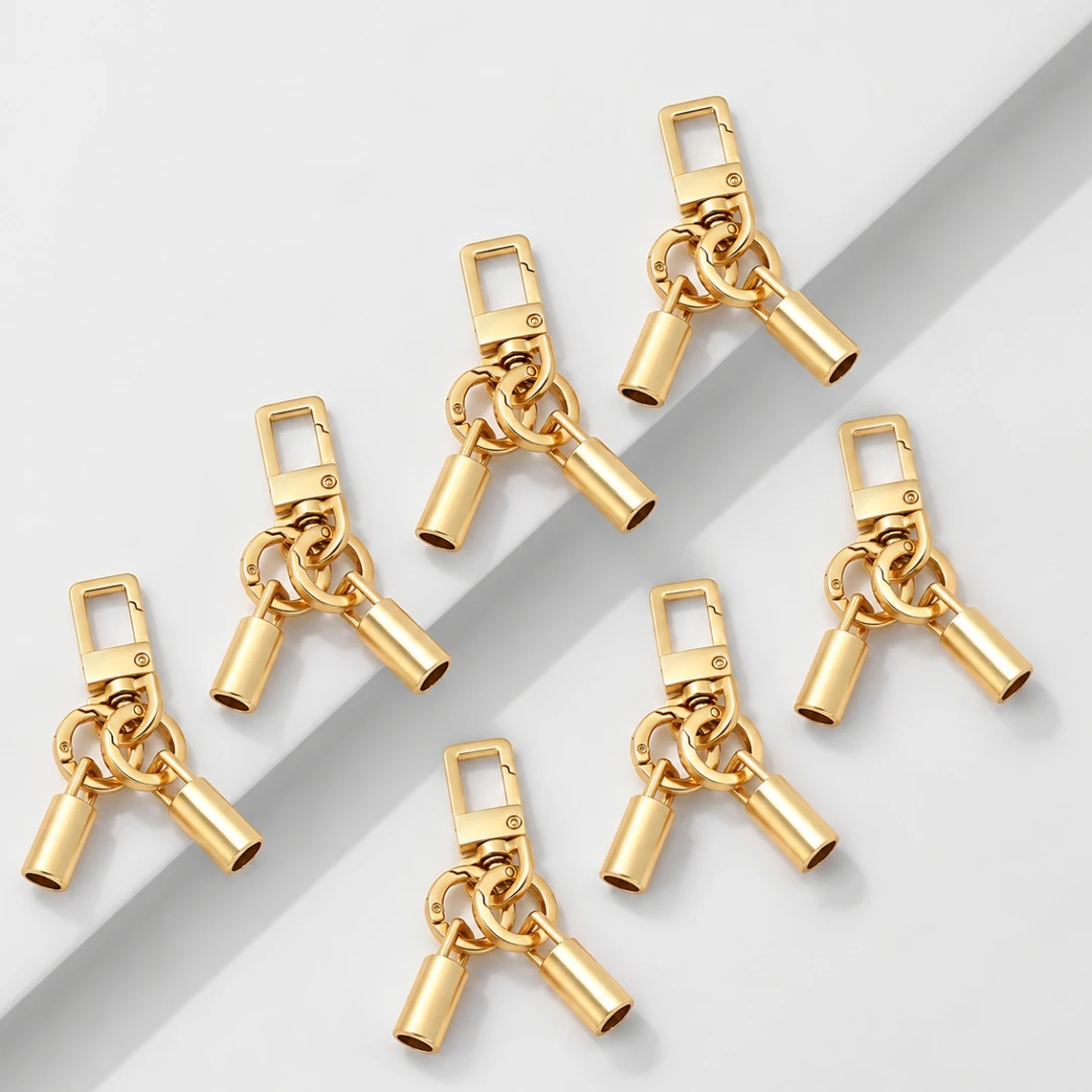 2Pcs Strong Metal Trigger Clip Snap Hook For Mobile Phone Hanging Rope Buckle Bags Hanging Rope Car Keychain Accessories
