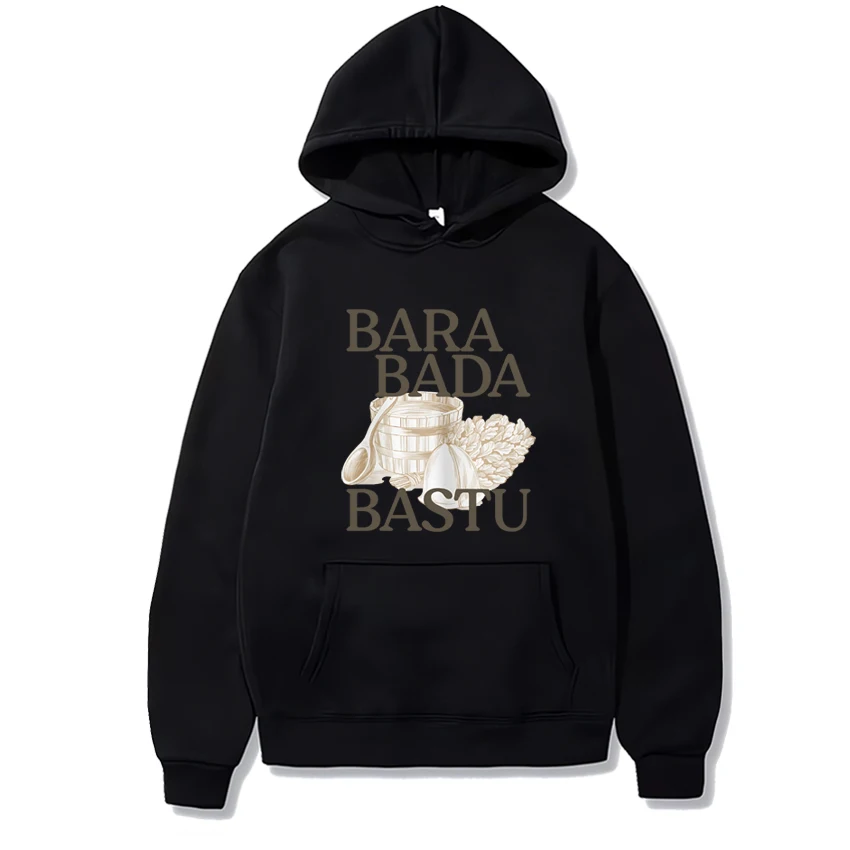 أغنية يوروفيجن 2025 السويد KAJ Bara Bada Bastu تي شيرت الرجال النساء خمر نمط بلوزات للجنسين الصوف طويلة الأكمام البلوفرات #3