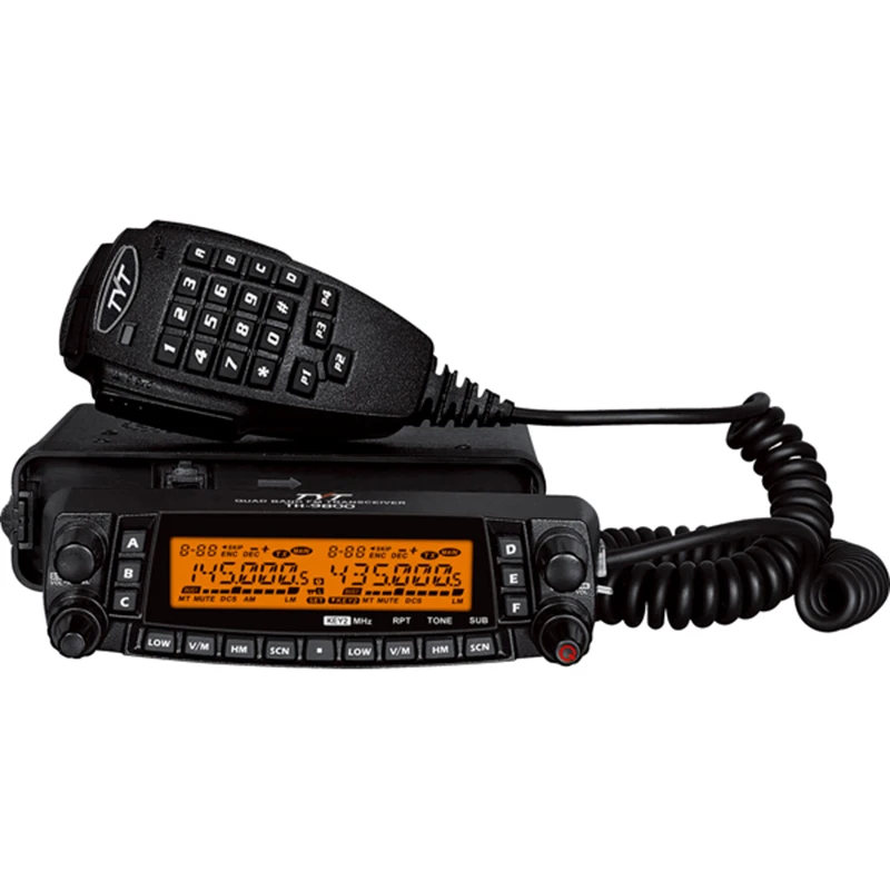 TYT TH-9800 High Power 50W Quad Band Mobiele Hf Radio Transceiver Vhf Uhf Lange Afstand Walkie Talkie 30km