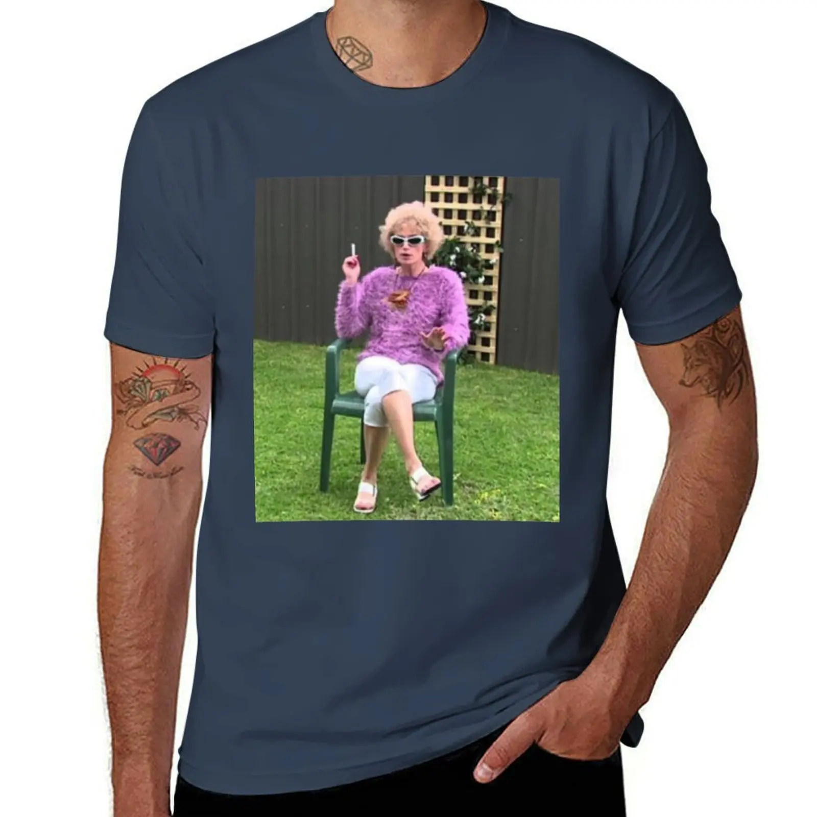 

Kath Kim T-Shirt Basic Comfort Fit T-Shirt for Men