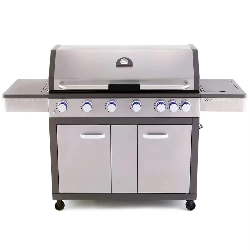 

Hot Selling Cabinet Style Outdoor Kitchen Stainless Steel Propane Gas Barbecue Grill