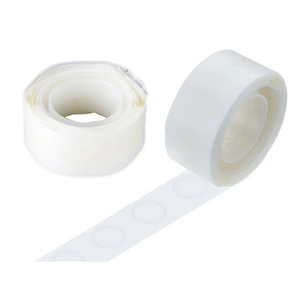 شريط لاصق متعدد الوظائف على الوجهين 10 لفات شفافة محمولة وآمنة وعديمة الرائحة لشريط شفاف للمكتب المنزلي