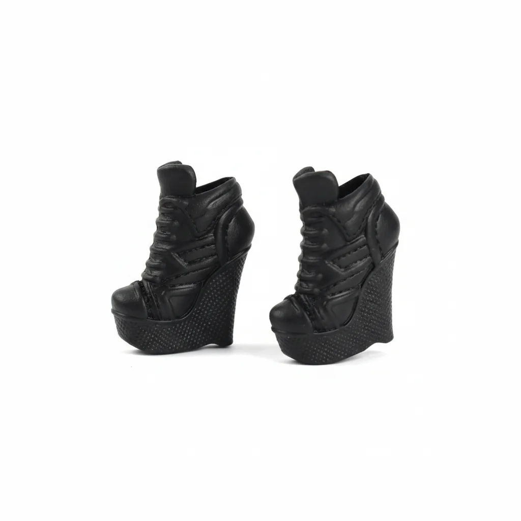 New Fashion 30cm Doll Shoes Plastic 2.2~2.4cm Length Foot Dolls Accessories High Heels Shoes Doll Accessories