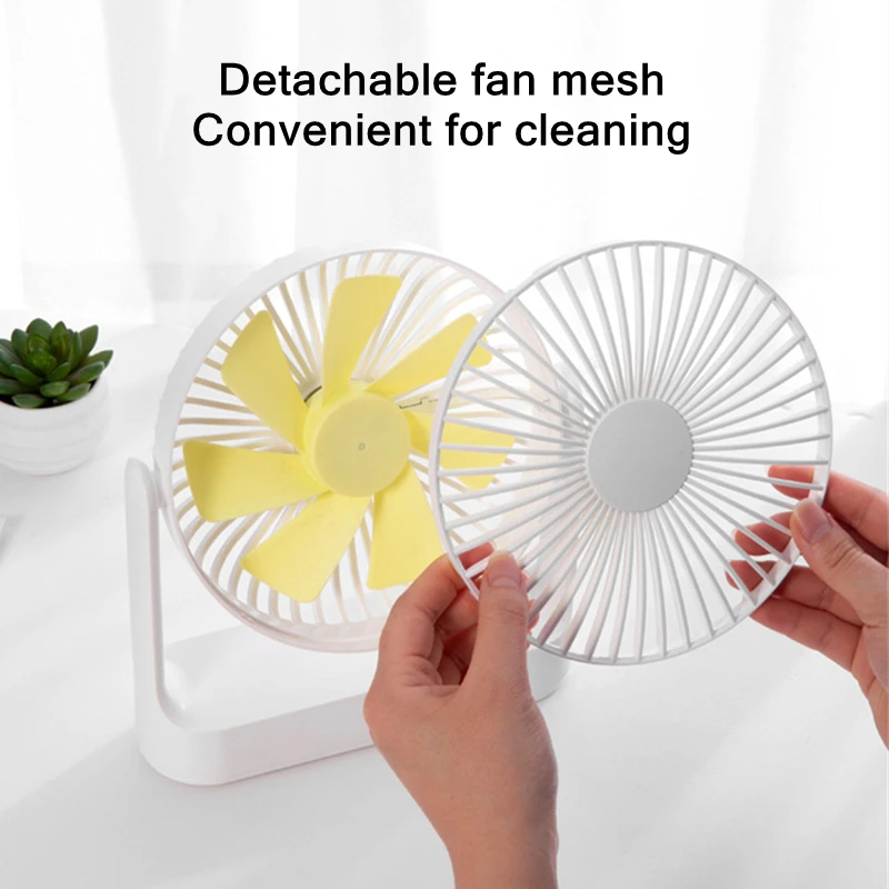 Wiederaufladbare Tragbare Elektrische Fan USB Mini Multifunktions 4000mAh Batterie Betrieben 4 Speed Wand Montiert Kühlung Ventilator Fan