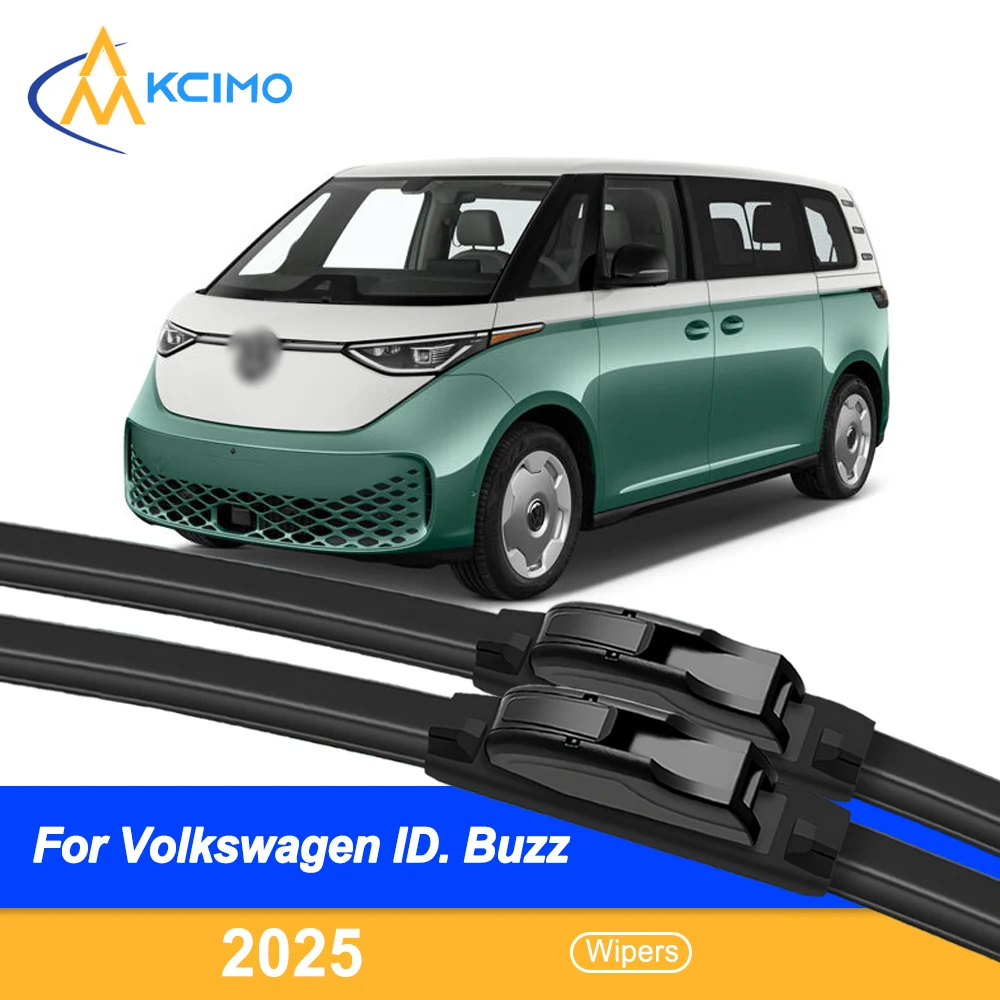 

For Volkswagen ID. Buzz 2025 Car Front Wiper Blade - All Weather Silent Windshield Wiper Accessories 2 pcs