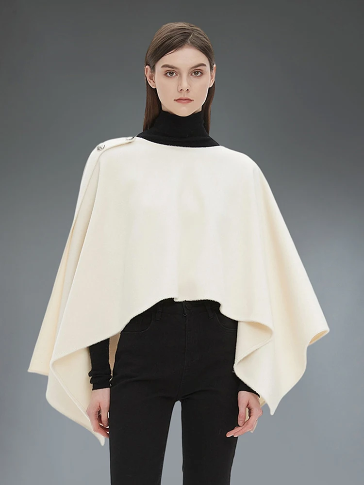 

Autumn Winter Scarf Women Lady Pullover Layers Poncho Elegant Simple Solid Shawl Scarve Capa Para Mujer Fashion Party Casual New