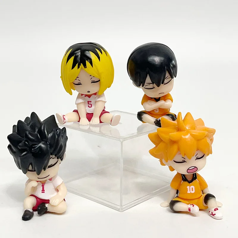 โมเดลฟิกเกอร์อนิเมะวอลเลย์บอลวัยรุ่น แอคชั่นฟิกเกอร์ ของเล่นขนาด 5 ซม. ชุดเปลี่ยนชุดได้ ของสะสมสำหรับเด็ก ของขวัญ