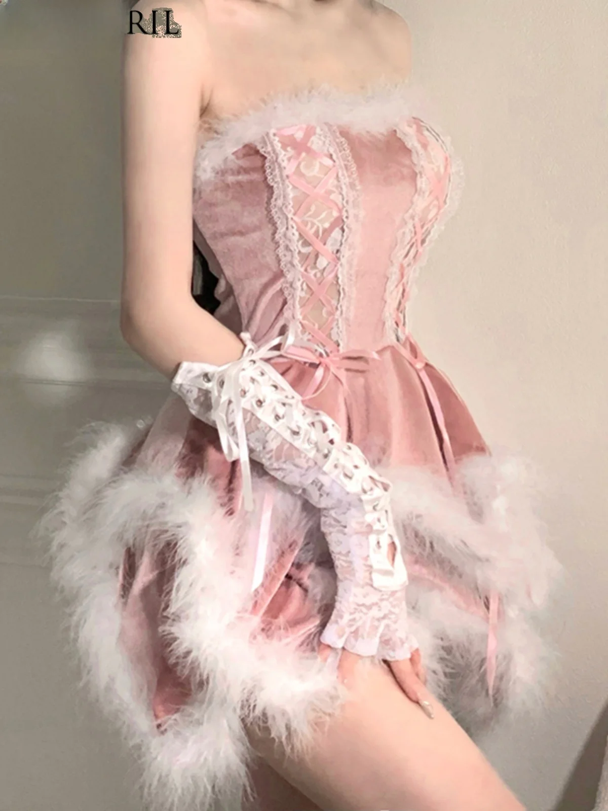 

Sexy Christmas Costume Girl Outfit Halloween Rabbit Girl Uniform Attraction Maid Outfit plus Size Emotional Group Perform...
