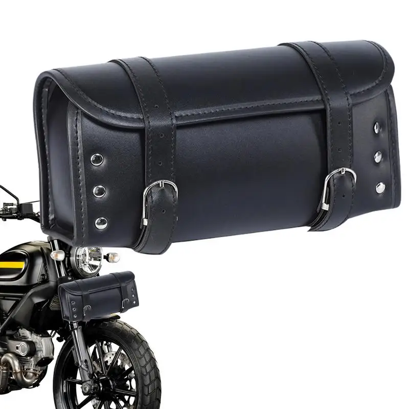 Motorcycle Handlebar Bag Retro Motorcycle Storage Bag Road Bikes Bag Stylish Motorcycle Bar Bag Bikes Fork Bag For Handlebar
