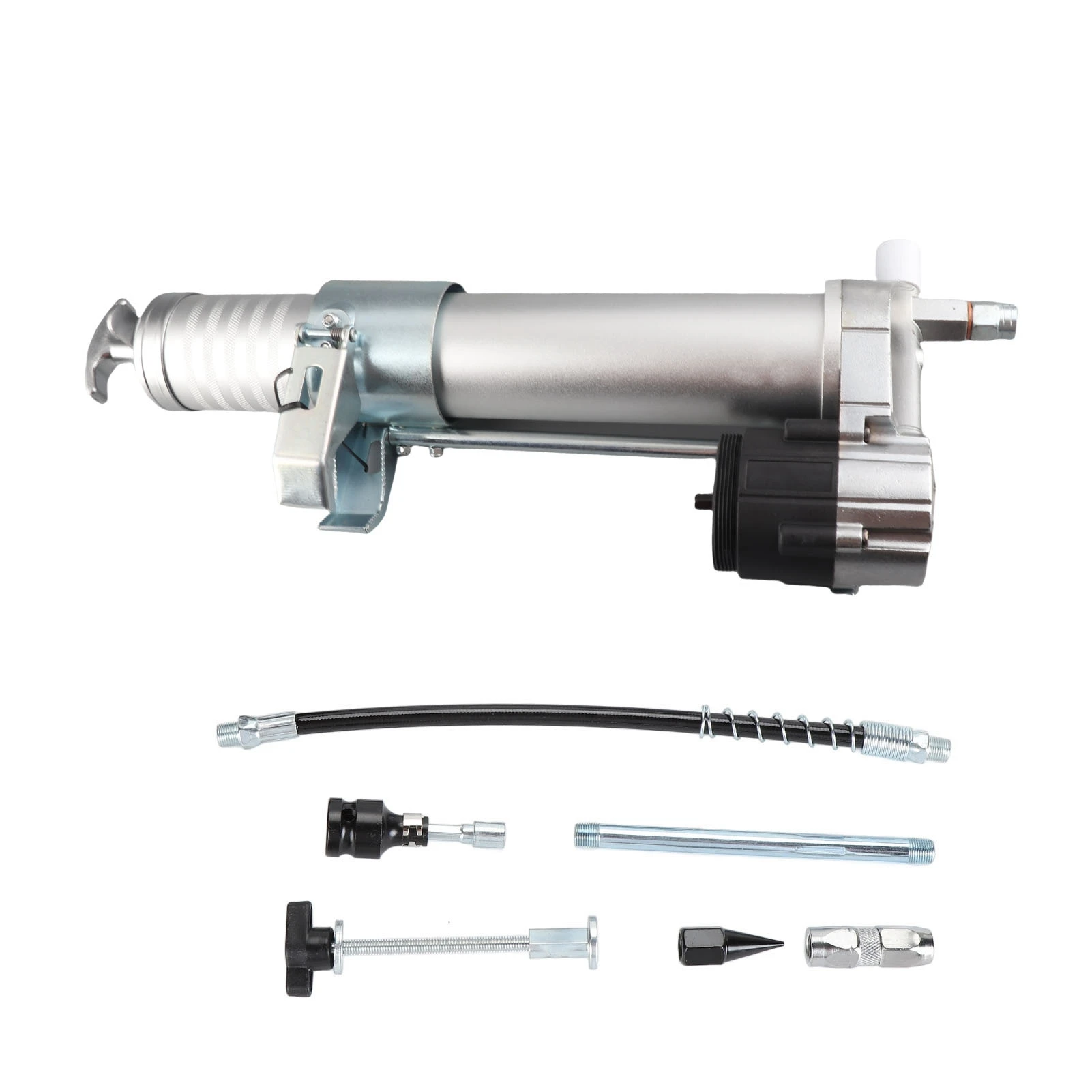 

Разъемная головка смазочного пистолета, электрическая дрель для набора адаптеров для смазочного пистолета, емкость 600CC, 10000PSI