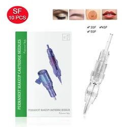 Biomaser Permanent make-up nadeln 3SF 4SF 5SF Hang Microblading Tattoo Nadel für Augenbraue lippe Make-Up Stift Maschine Nadeln Tipps