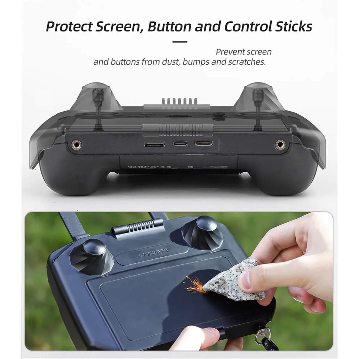 Osłona ochronna na pilot Mavic 3 Pro T35C, daszek, Mini 3 Pro RC Pro, wielofunkcyjna osłona ochronna