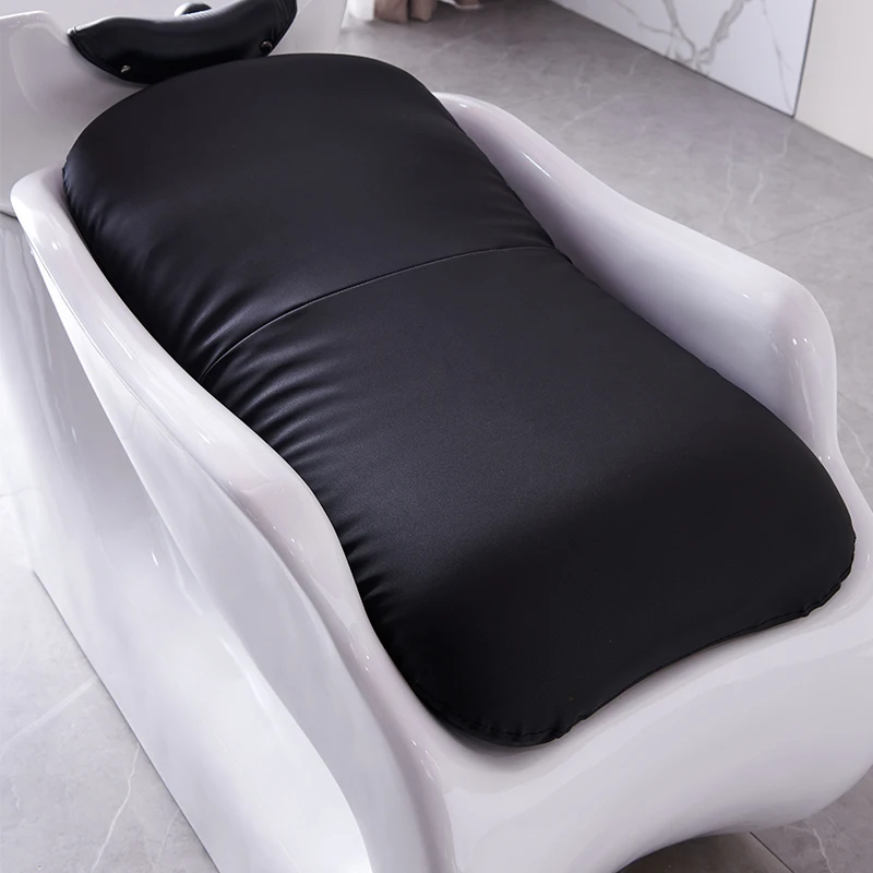 Hair Salon Lying Half Shampoo Chair Hair Salon Special Flush Massage Couch Ceramic Basin Salon Bed