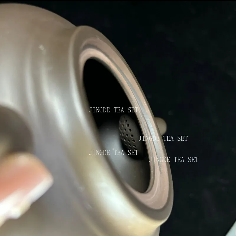 1PC 430ml authentic Yixing purple clay teapot Handmade Beauty teapot Custom filter tea infuser Chinese tea ceremony accessories