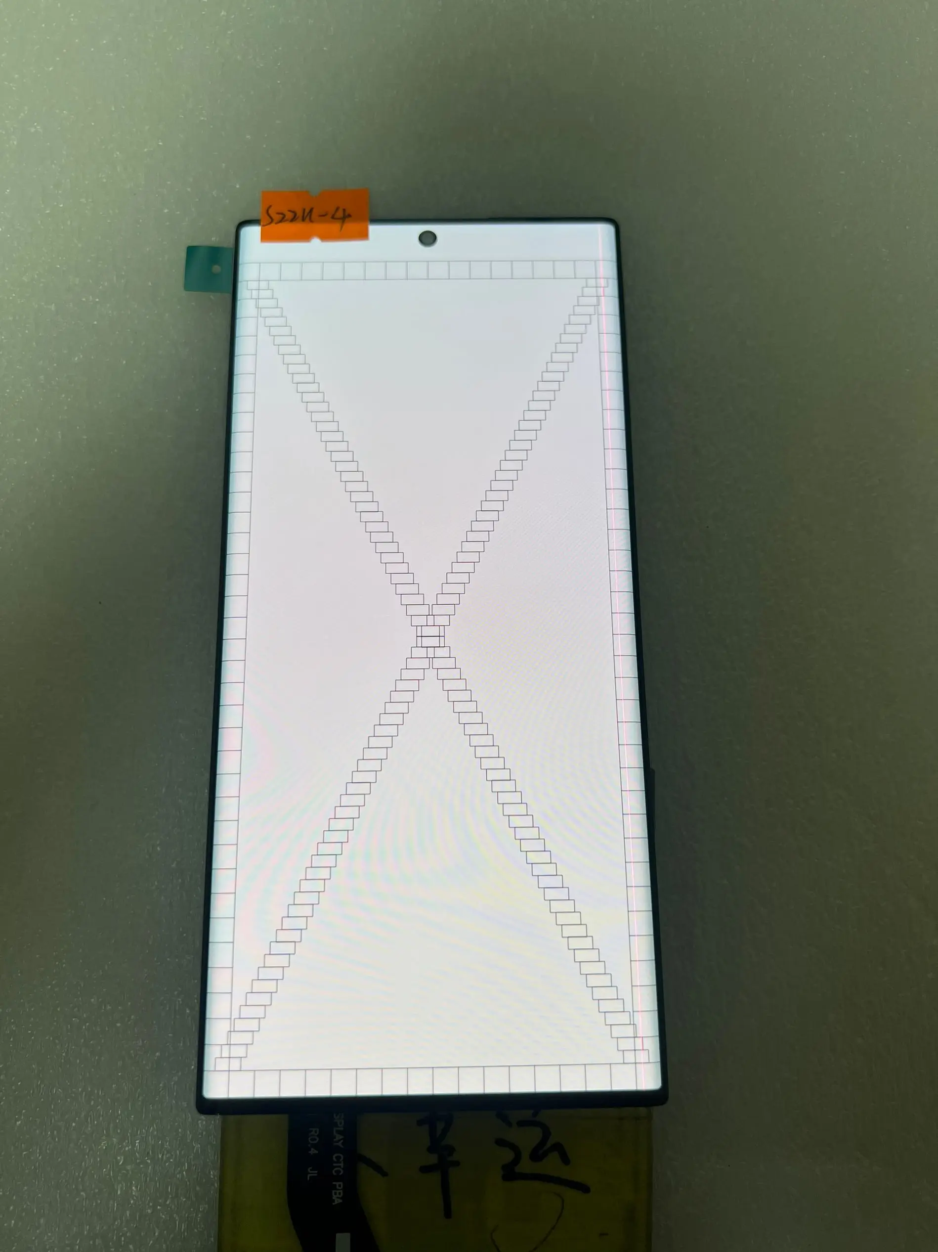 100% Tested Amoled For Samsung S22 Ultra LCD Display Digital Touch Screen LCD Assembly Replacement With Defect