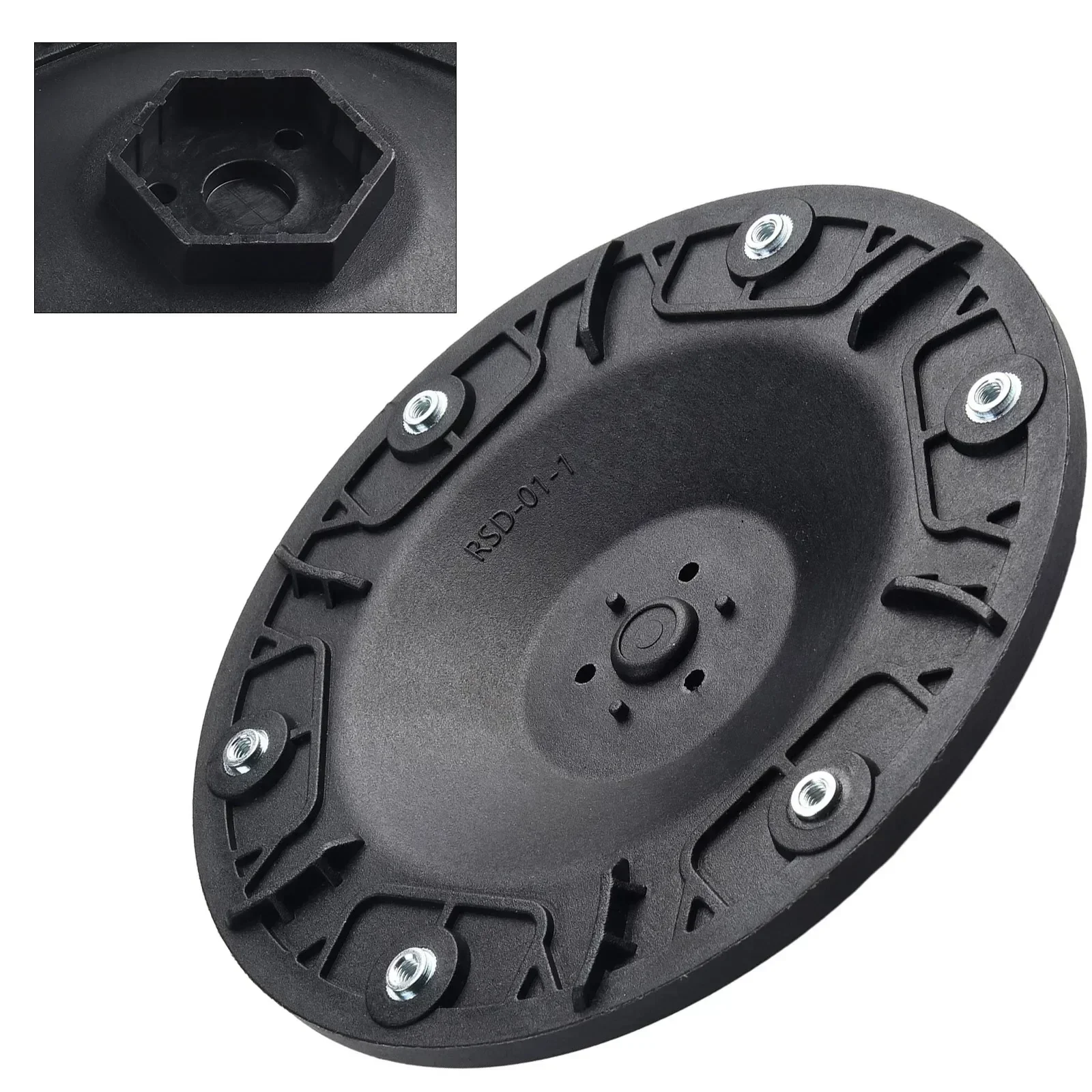 Cutter Disc Enhanced Wear and Tear Resistance 6 Blade Blade Turntable for/Kress/Landoid S&M Mowing Robots