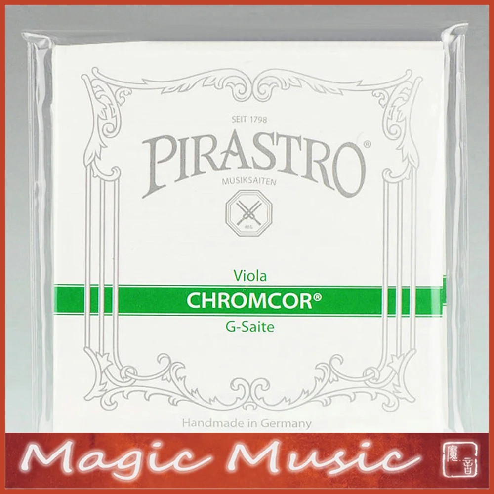 Pirastro CHROMCOR Viola Strings, Made in Germany, Full Set, Ball End, Including A, D, G, C String