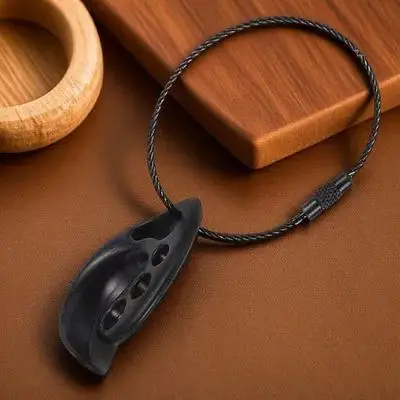 Flying Disc Clamp Lichtgewicht plastic clip voor buitenactiviteiten Duurzame schijfhouder met kabel Draagbare gespclips Sport