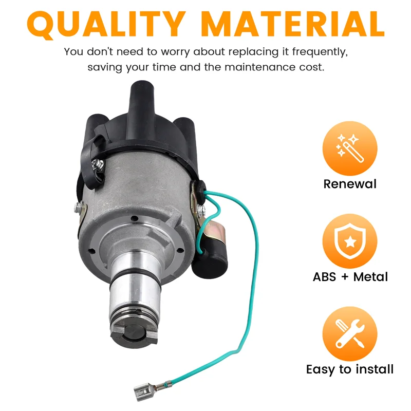 

New Distributor For EMPI 9428 CHROME 009 CENTRIFUGAL DISTRIBUTOR STOCK CURVE For VW BUG GHIA THING BUS