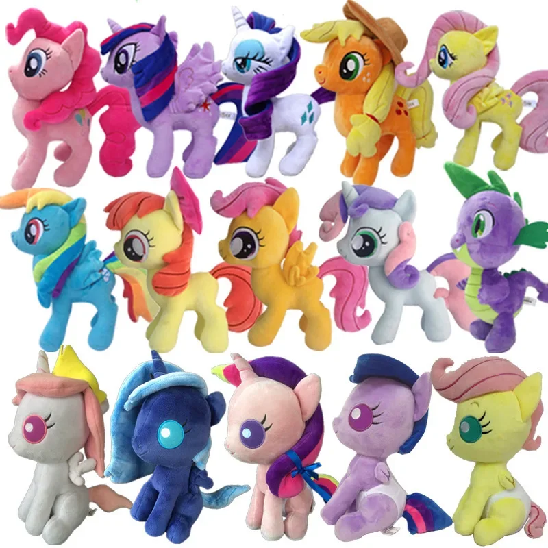 Juguete de peluche My Little Pony genuino, princesa del universo, Luna, Princesa, pesadilla, mes, máquina de grulla, Anime, regalo para niños