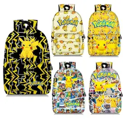 Pokemon Pikachu Children School Bags Orthopedic Backpack Kids School Boys Girls Mochila Infantil Catoon Bags