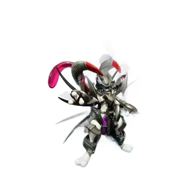 Neue Mewtwo Figur Rüstungs-Mewtwo Actionfiguren PVC-Statue Modell Sammlerstück Schreibtisch-Dekoration Puppe Spielzeug Ornament Weihnachtsgeschenke