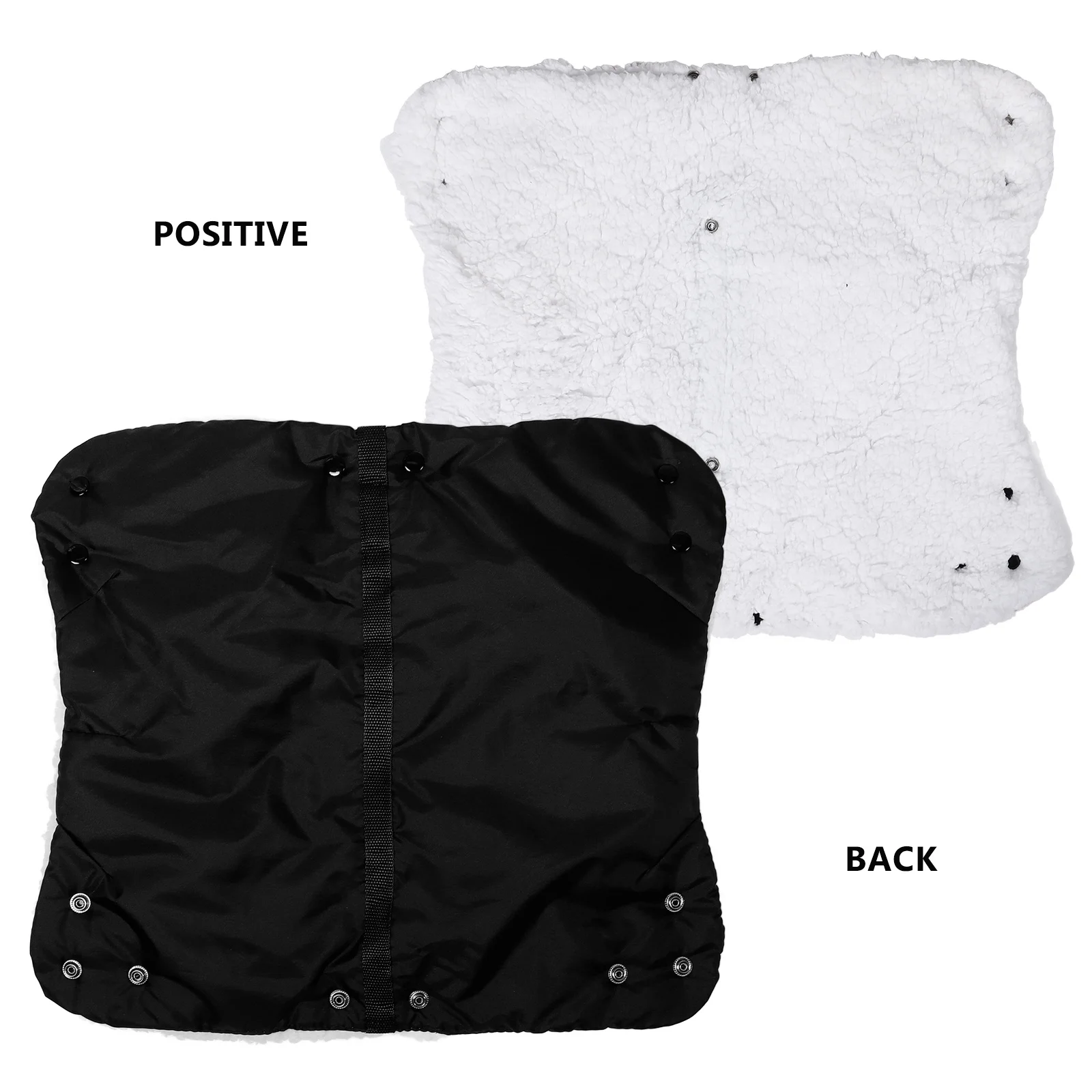 قفازات عربة أطفال مقاومة للرياح لفصل الشتاء سميكة عربة أطفال قفازات دافئة لملحقات عربة الأطفال المعزولة باليد